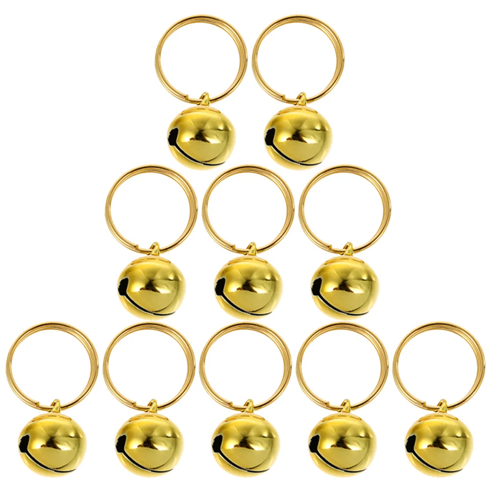 10 stuks slijtvaste kat halsband klokken schattige hanger voor huisdieren festivals feestdecoraties en doe-het-zelf-projecten
