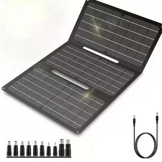 

Monocrystalline Silicon 30W Outdoor Portable Solar Cell Charging Panel ETFE Foldable Module-Photovoltaic