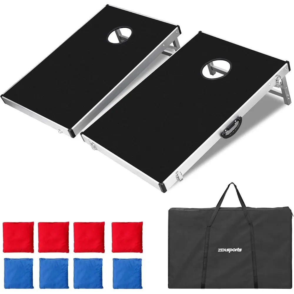 

Portable 3x2 Cornhole Set for Outdoor Backyard Fun, Suitable for Adults and Families