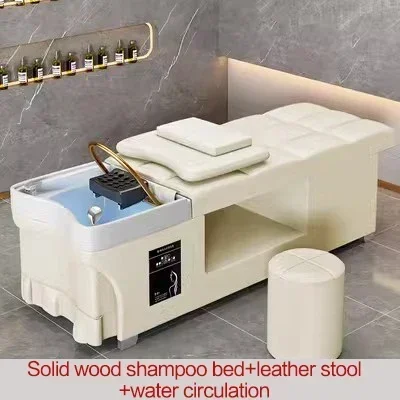 Head Spa Salon Chair Shampoo Hairdressing Beauty Salon Chair Shampoo Bed Wash Hair Salon Spa Chaise Coiffure Furniture