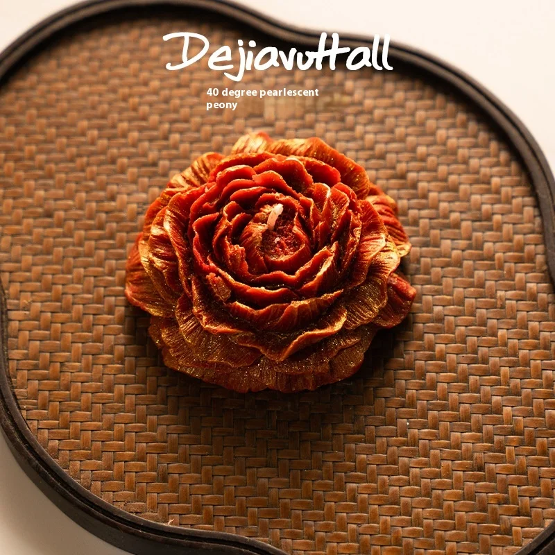 Pearl Rose Low Temperature Candle 40 Degrees Sm Drip Wax Couples Game Flirting Aromatherapy Candles Soy Wax Ornaments