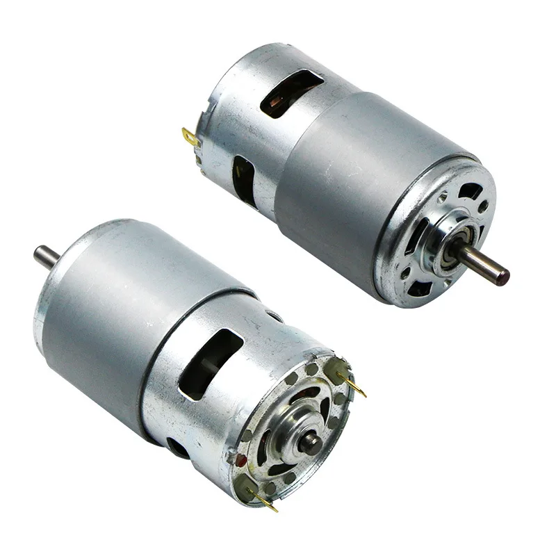 775 795 895 DC Motor Spindle Motor Large Torque High Power Electronic Component Motor 3000-12000 RPM Motor Ball Bearing