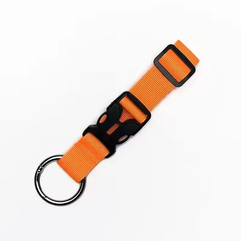 Luggage Accessories Adjustable Backbin Belt Buckle Luggage Band Backpack Nylon Hanging Buckle Hook Hanging Buckle