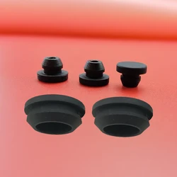 Borracha de silicone Hole Caps, macho Plug, rolha de silicone, Tap Bung, Plastic Pipe Seal, Tampa, impermeável, 2mm a 50mm