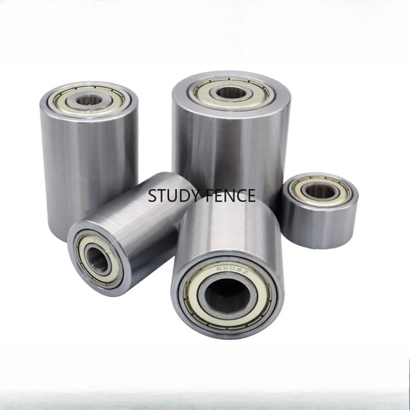 1pc Diameter 20/25/30/33 metal pulley Double bearing roller Metal driven wheel Household hardware accessories bearing