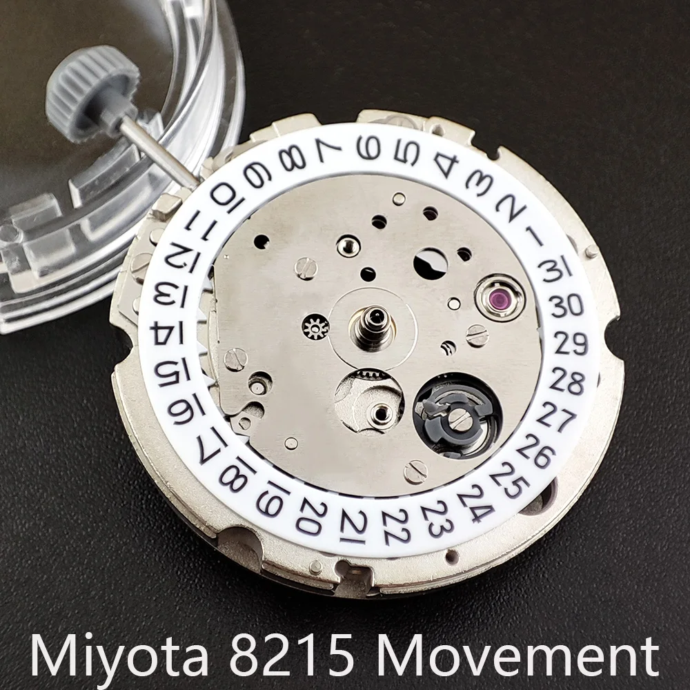 

Miyota 8215 automatic movement3 o'clock movement white date wheel automatic winding high-precision watch accessory