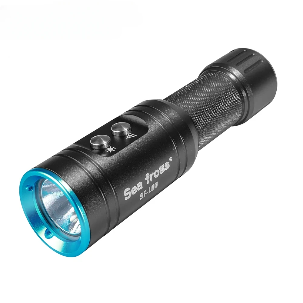 Strbea 1000 Lumens LED Flashlight Powerful Torch IPX8 Professional Waterproof Underwater Lamp Rechargeable Scuba Diving Light