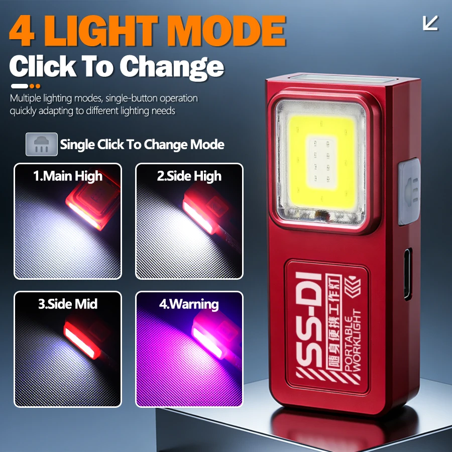 Güçlü Mini LED Anahtarlık Fene - Keychain Flashlight incelemesi ve fiyatı