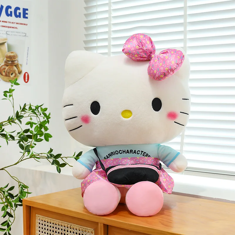 

40 см милая мультяшная кавайная сумка на плечо серии Hello Kitty плюшевая кукла подушка украшение подарок на день рождения игрушка