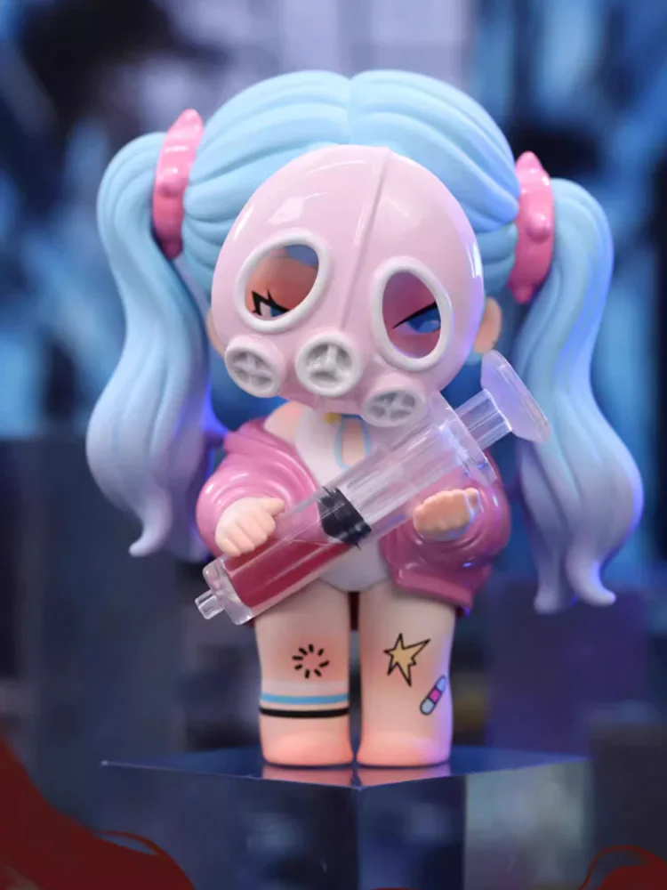 نامي 2nd الجيل نهاية العالم ملعب صندوق أعمى لطيف لعبة من الكارتون اليدوية دمية رائعة زخرفة مفاجأة صندوق غامض هدية