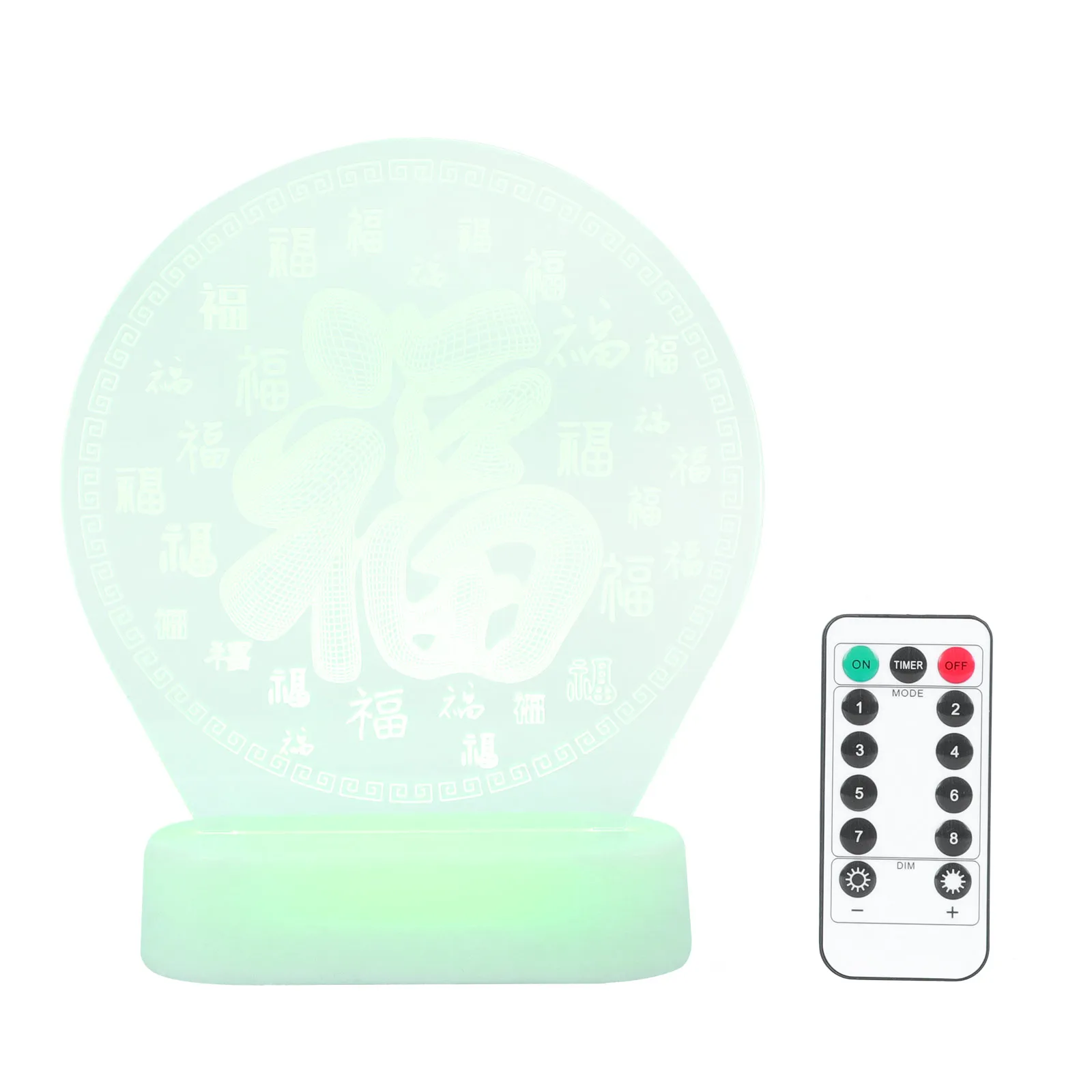 

Creative Chinese New Year Led Lamp Festival Decorative Light For Home Office Party Atmosphere Small Night Light