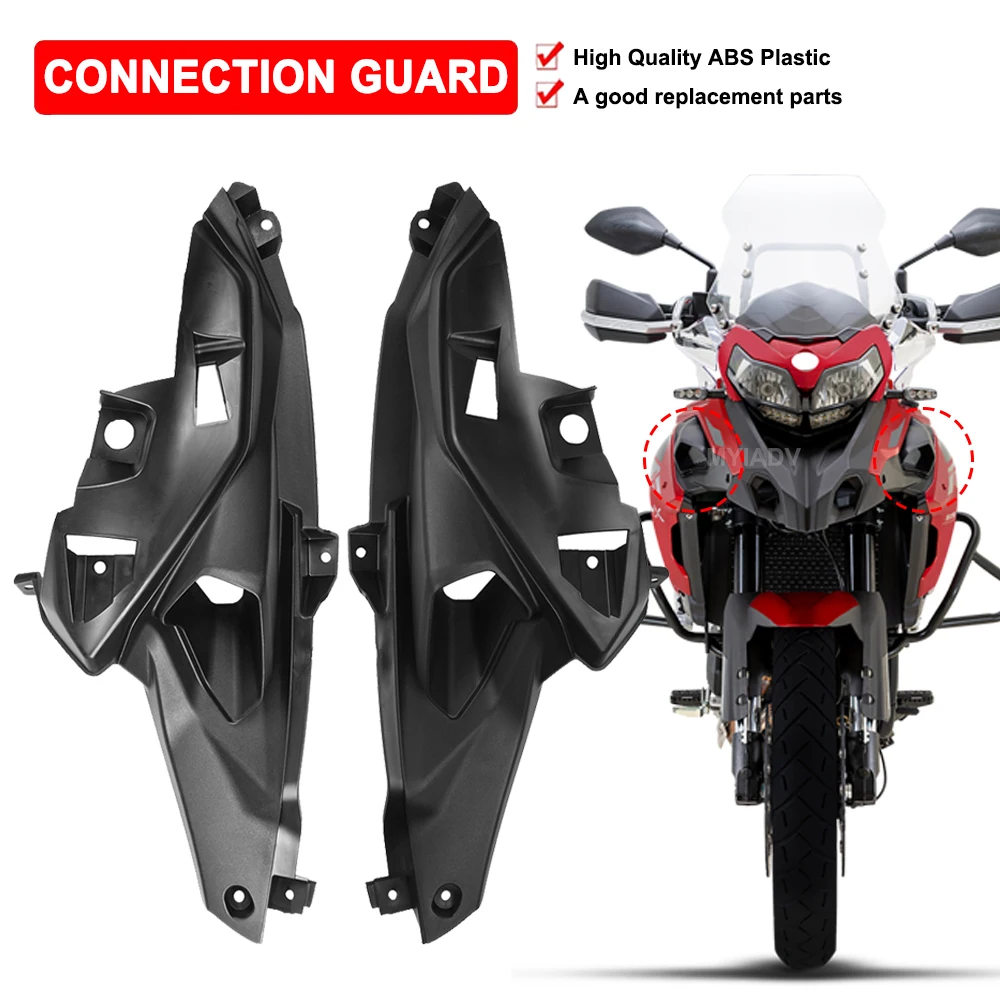 Motorcycle Front Cover Connection Guard For Benelli TRK 502 X TRK502X BJ500GS-A Original Accessory Left Right Connection Plate