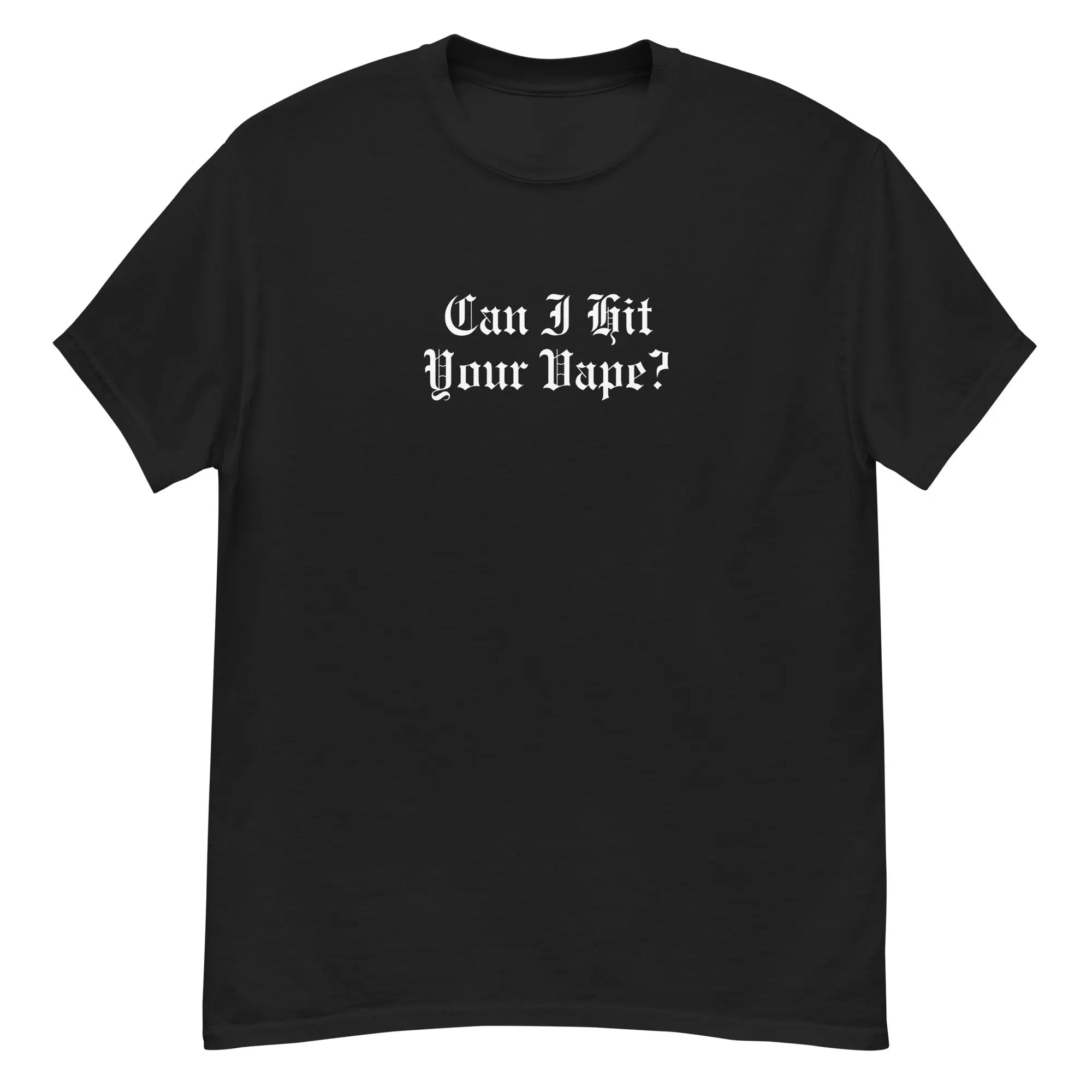 

Классическая футболка Can I Hit Your Vape