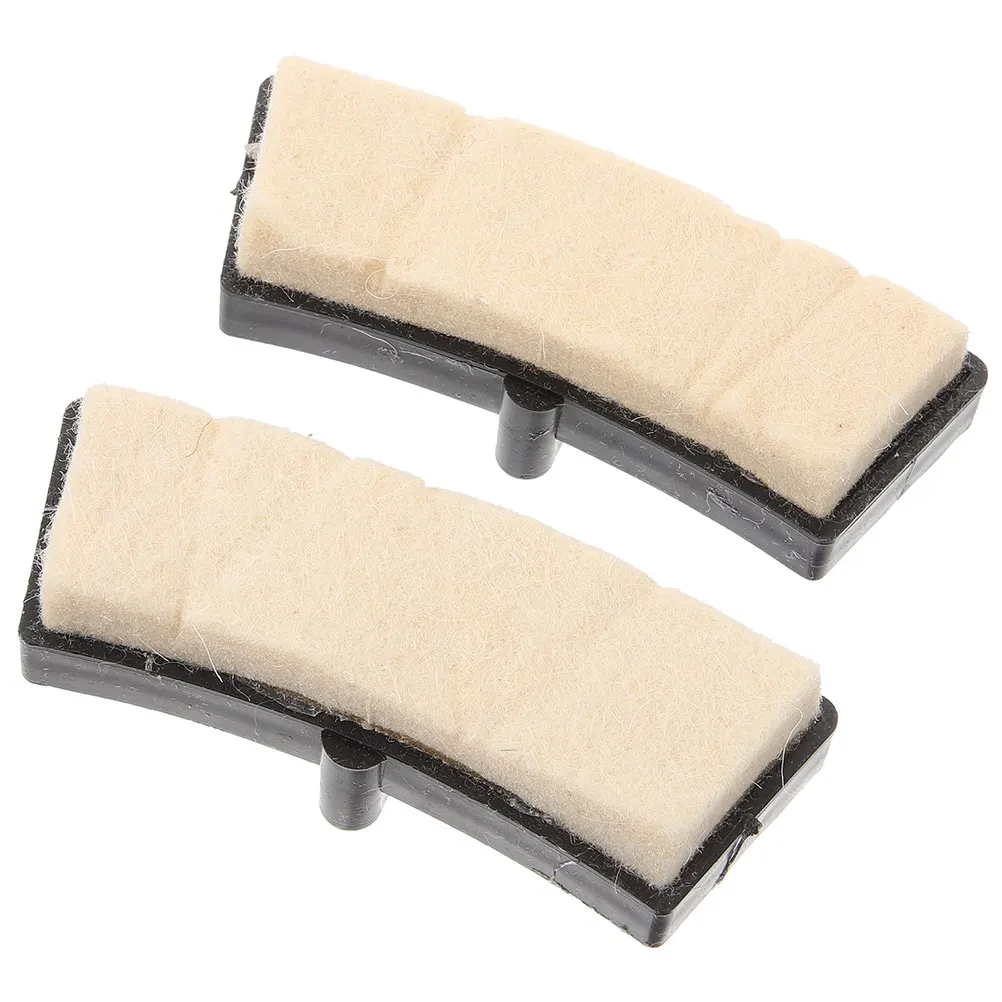 

1 Pair Felt Brake Pads For Stationary Exercise Bikes Durable Fitness Braking Discs Smooth Cycling Brake Blocks Replacement Parts