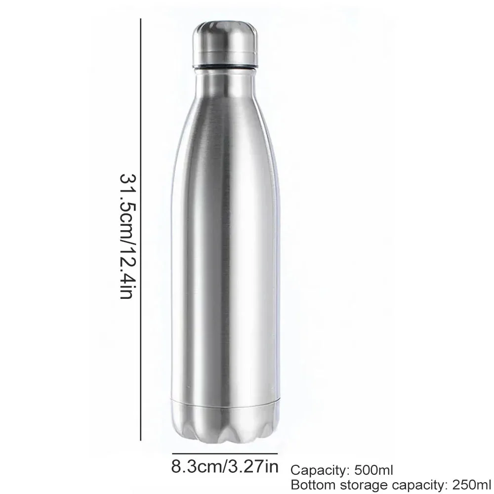 Secret Hidden Safe Steel Water Bottle Safe Money Box Secret Stash Can Hidden Safes Storage Compartment For Cards Keys Cash