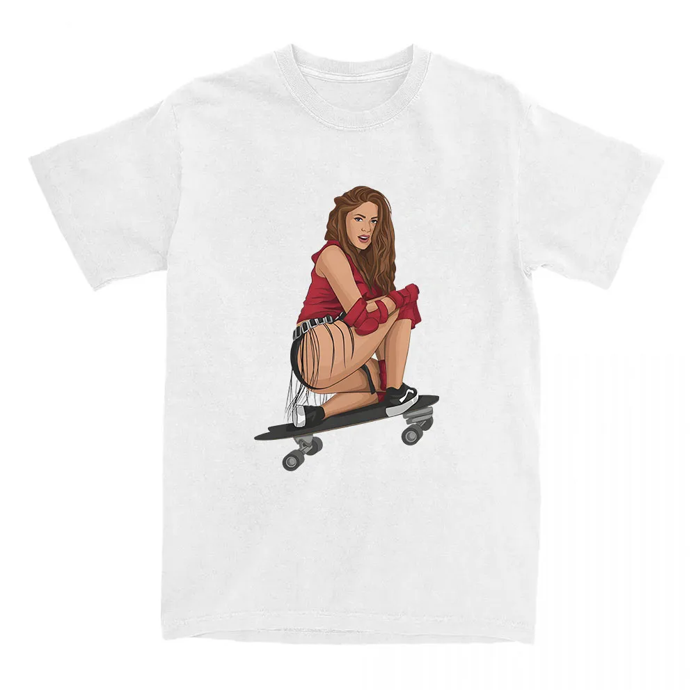 Shakira Girl Like Me Tee Singer Graphic Printing Tshirts Summer Short Sleeve Cotton T-shirt for Female O-neck Fashion Women Tees