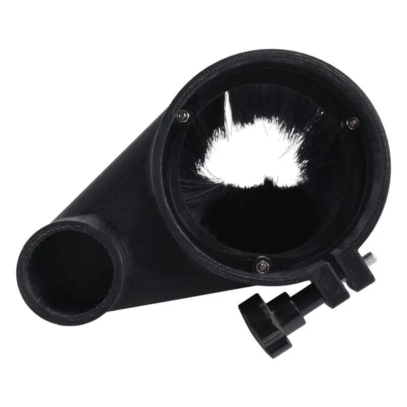 A36T-Brush Vacuum Cleaner Engraving Machine Dust Collector Cover For CNC Router Milling 775 300W 500W Spindle