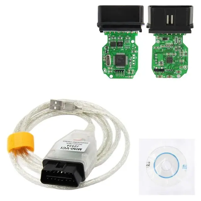 Mini VCI Car Diagnostics Cable for Toyota TIS Techstream Support V18.00.008 Minivci J2534 Auto Scanner OBD OBD2 Mini vci Cable