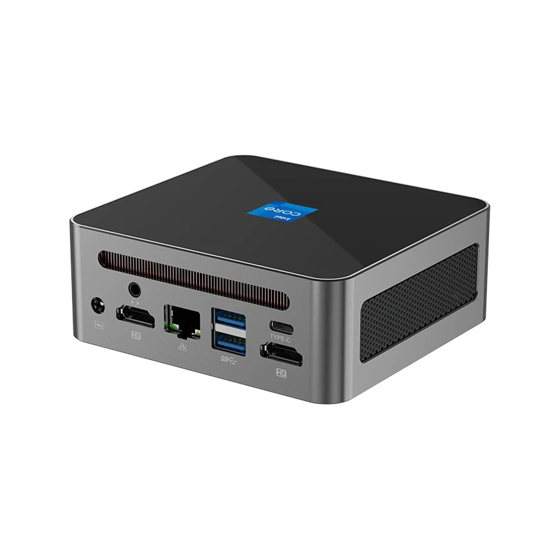 Helorpc Gaming Mini PC with Inter 12/13 Gen Processor Dual DDR4 M.2 NVME Support Windows10/11 LINUX WIFI6 BT5.2 Office Computer