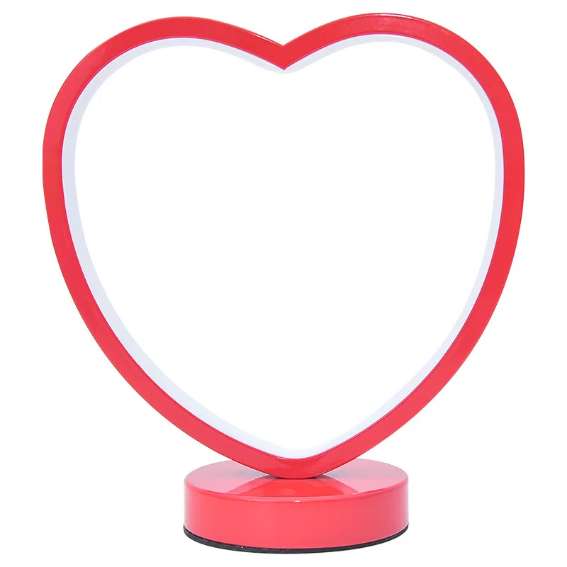 Creative Red Wedding Everlasting Light Newlywed Room Decor Marriage Table Lamp Bedside Night Light Bride Dowry Gift For Home