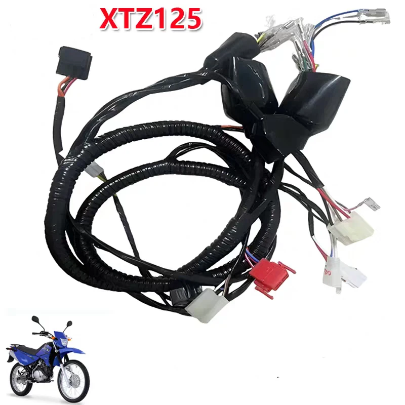 Motorcycle Original Fit Harness Wire for Yamaha Jianshe Dirtbike for XTZ125 JYM125-9 Electric Motorbike Main Cable