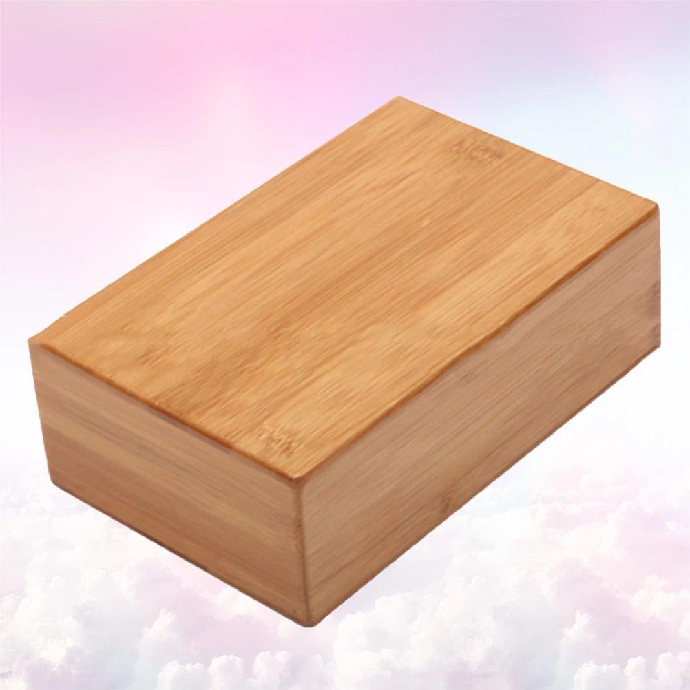 

Yoga Blocks Props Accessories Bricks Wood Exercise Bamboo Meditation for