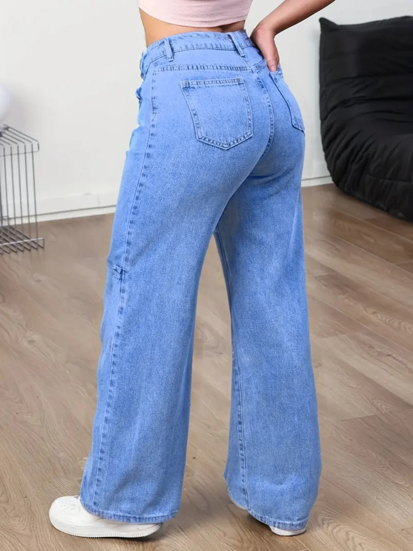 Женские широкие повседневные б – обзор и цена Mom Jeans Women