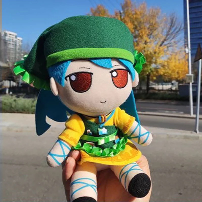 

20CM Anime TouHou Project Smoke Plush Toys Cirno Izayoi Sakuya Lolita Stuffed Dolls Hakurei Reimu Plushie Figure Christmas Gift