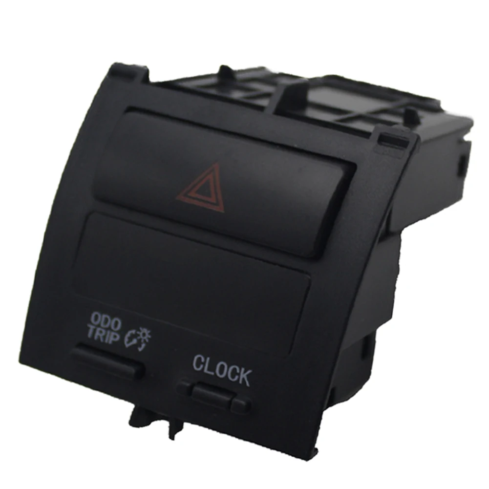 As Shown Hazard Switch Single Piece Included Refer OE Before Purchasing Panel Mounting Fit Direct Replace For Car Repair