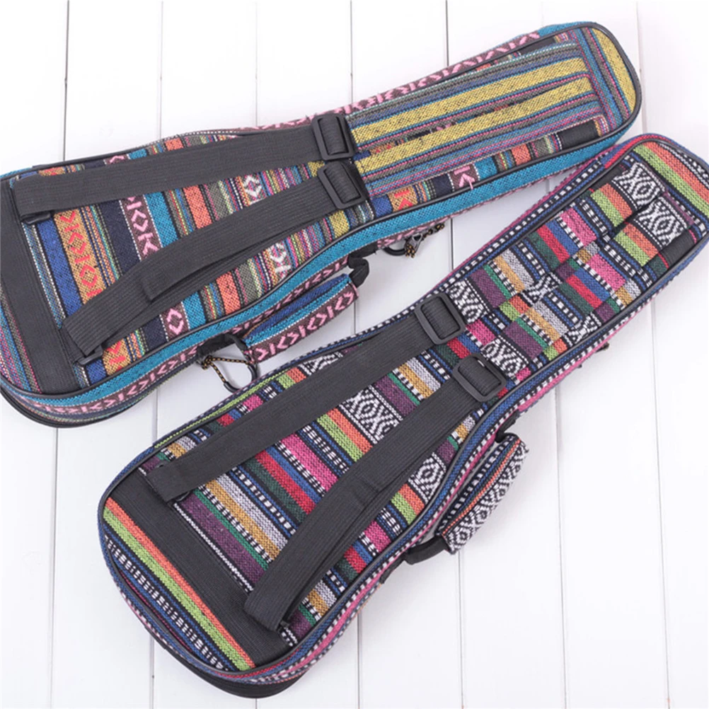 

Ukulele Bag Case Backpack Concert Storage Container Portable Shockproof Padded Soprano