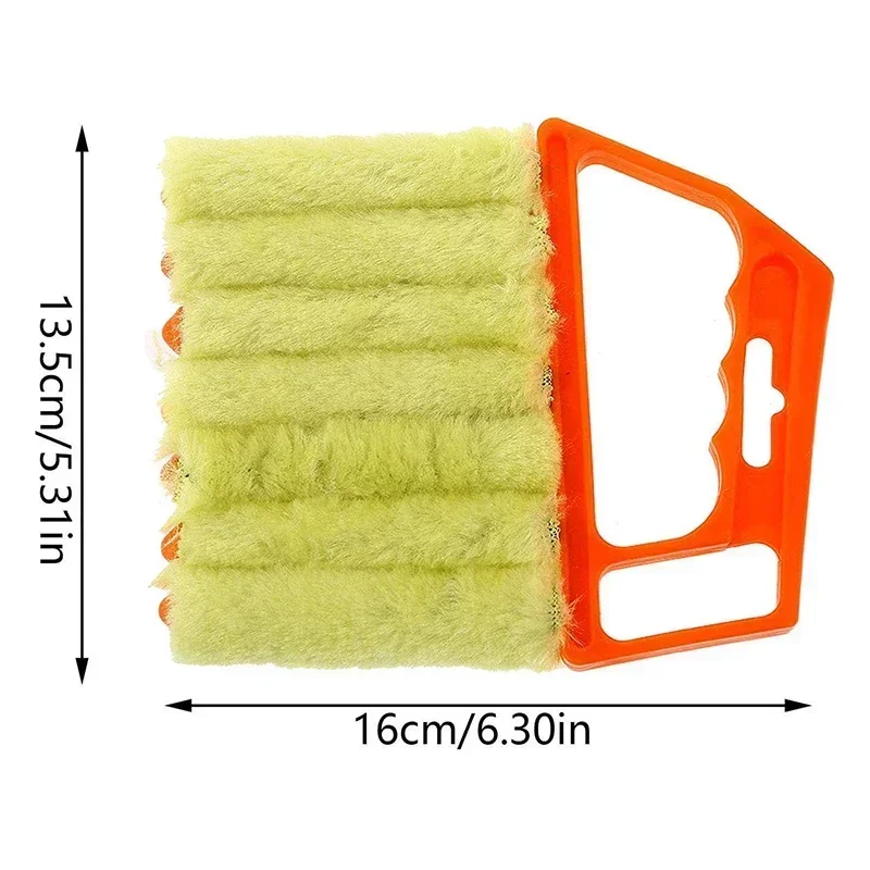 Brosse en microcarence pour fenêtre et climatiseur, nettoyeur de plumeau pour livres, lame de store vénitien, outil de cuisine pour gril