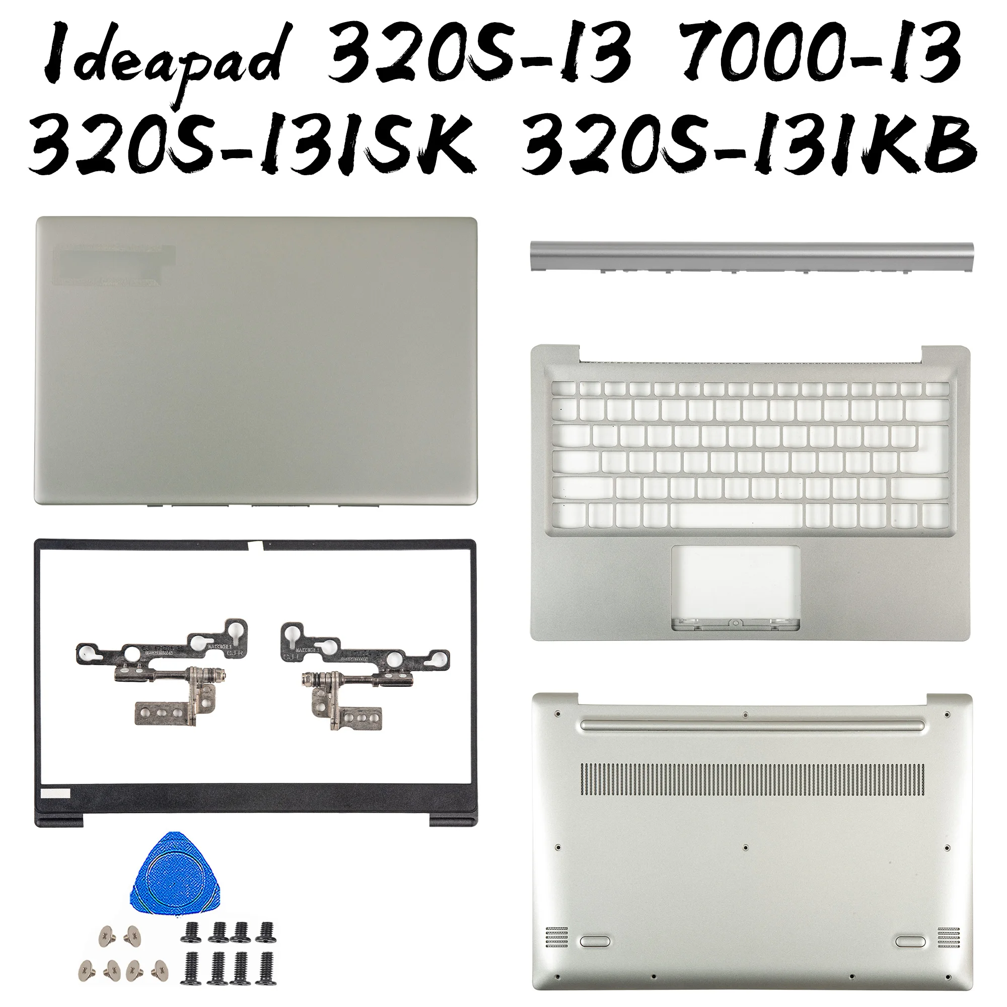 Parts For Lenovo Ideapad 320S-13 7000-13 320S-13IKB LCD Rear Lid Back Top Cover Front Bezel Palmrest Upper Bottom Case Housing