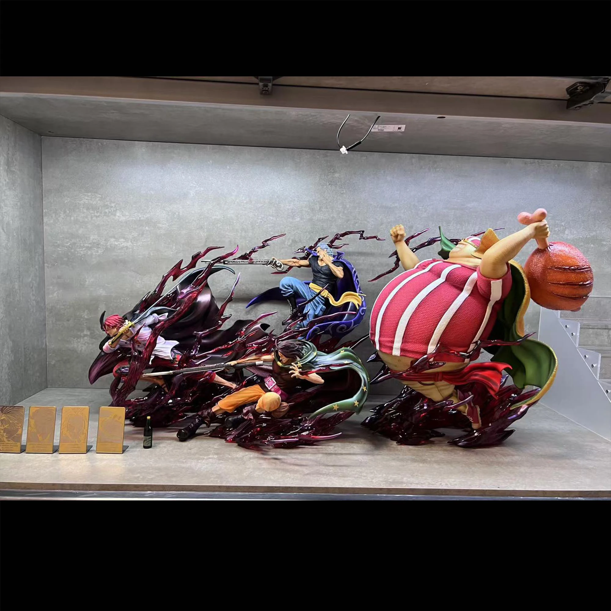 Original une pièce JacksDo Kamusar Anime périphérique résine Statue lutte état Collection ornements modèle cadeau jouets enfants