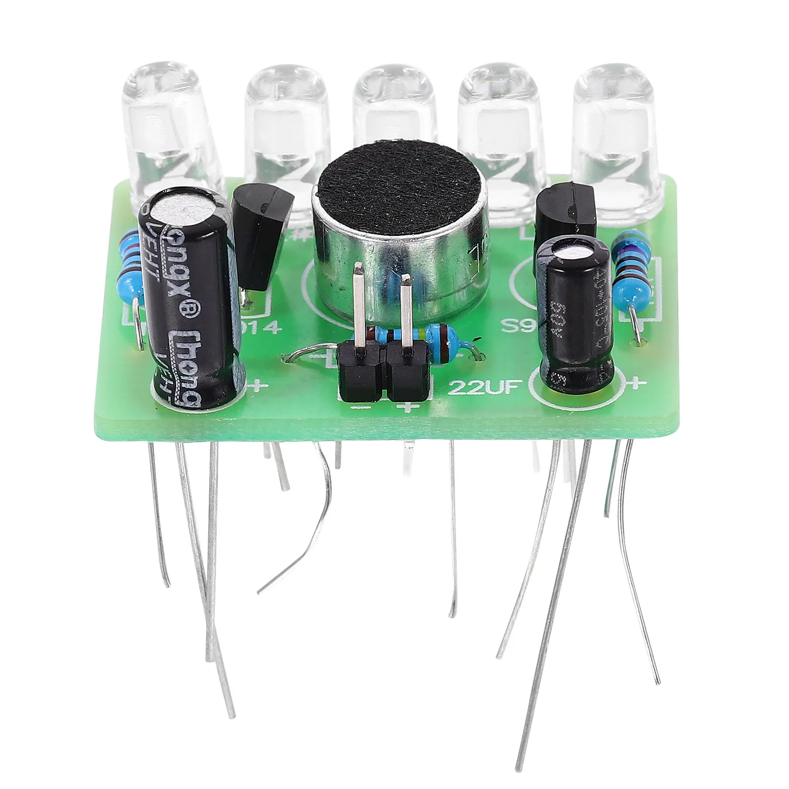Voice Control LED Lamp Module 3V-5V 5 Leds Lighting Breathing Sound Trigger Flasher DIY Electronic Parts Lamp Module
