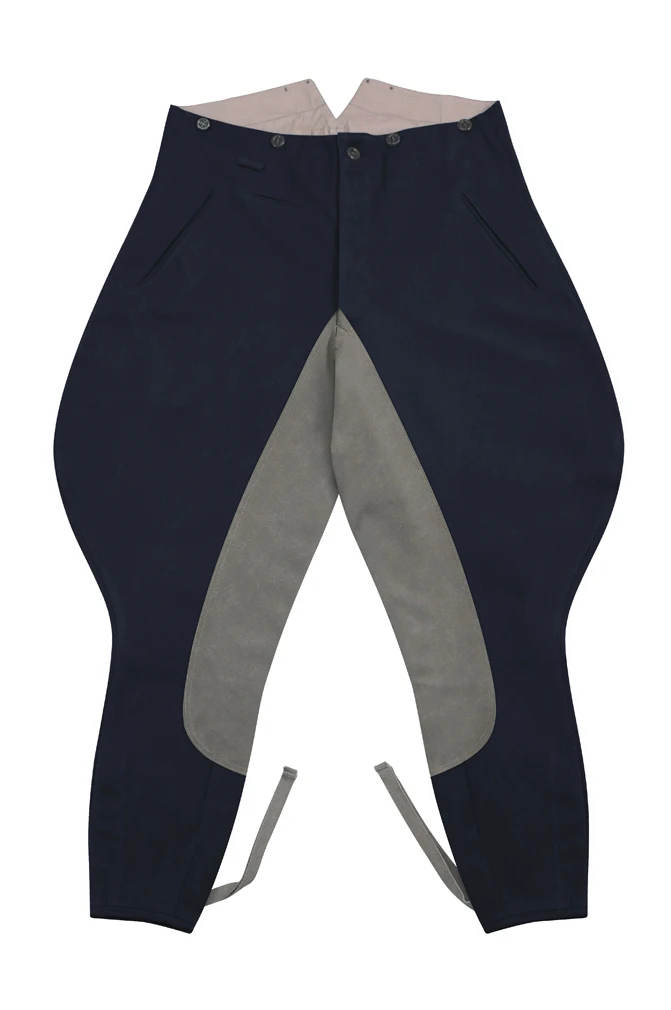 

GUDH-006 WWII German Kriegsmarine Navy Blue Wool Riding Breeches