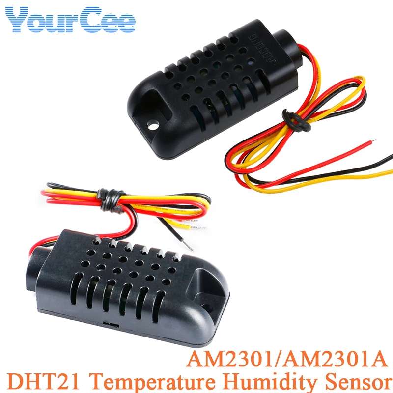 AM2301 AM2301A DHT21 Capacitive Digital Temperature and Humidity Sensor Module Single Bus For Arduino with Cable