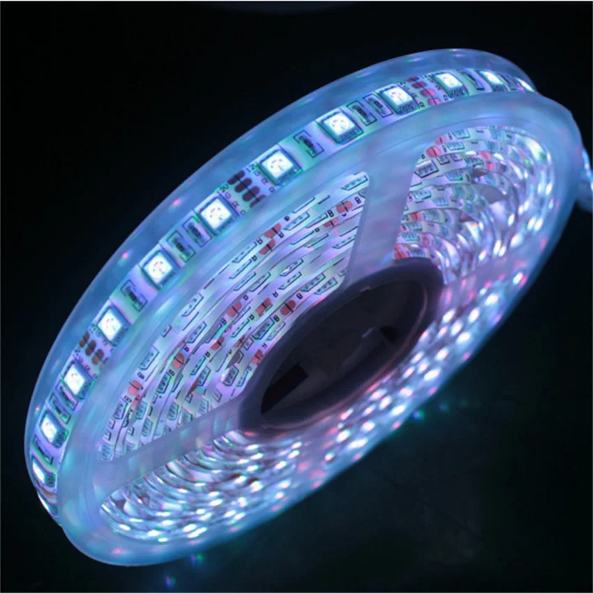 Imagem -02 - Fábrica Custom Epistar Chip Led Strip Light 60leds m Smd5050 Rgbw Rgbbnw Rgbww 12v 24v