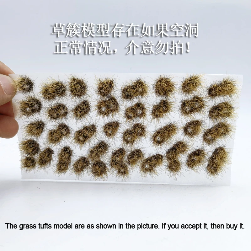 39 pc/caixa modelo de cluster de grama simulada irregular planta de grama montanha micro paisagem mesa de areia material diy layout ferroviário