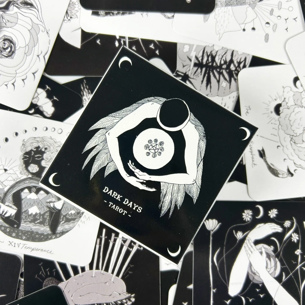 

1pc Dark Days Tarot Cards Game Party Table Board Game For Adult Toys