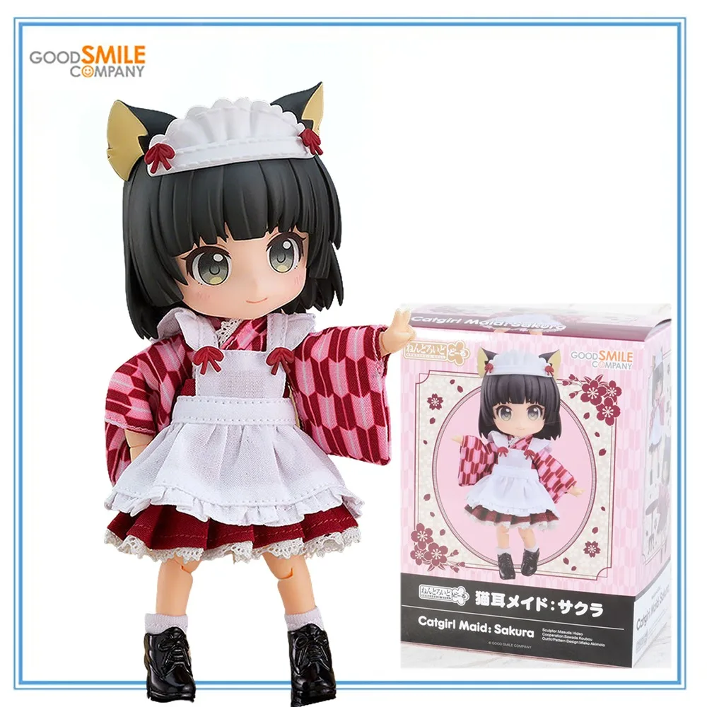 

100% Original in Stock Good Smile Company Nendoroid Doll Catgirl Maid: Sakura Original Collection Series Model Toys Garage Kit
