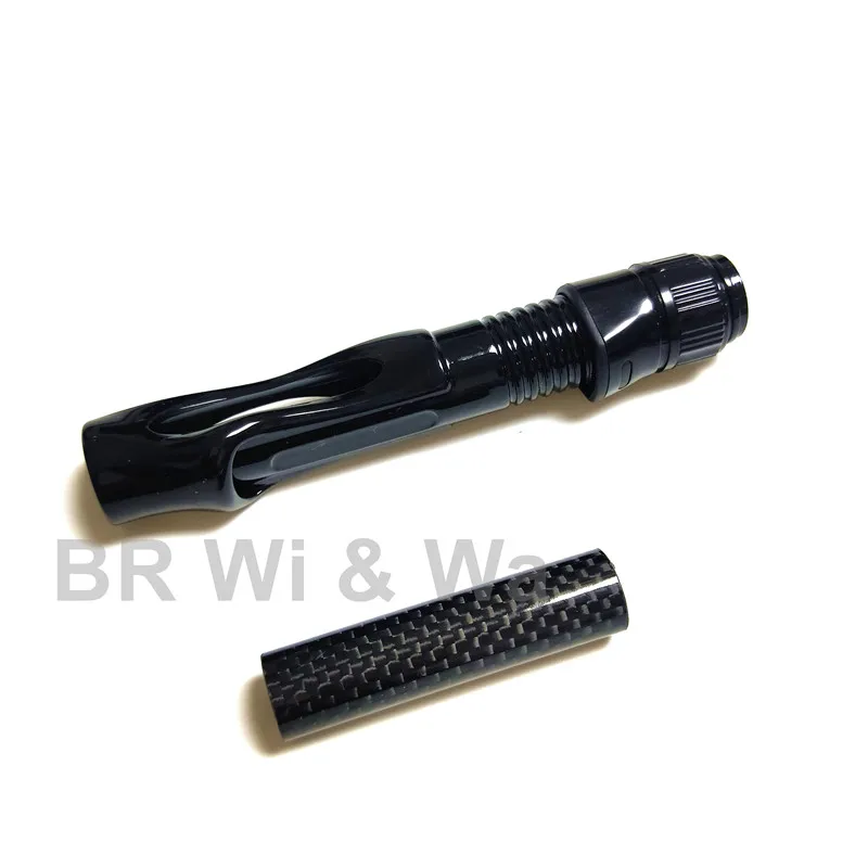 OVS-Reel Seat, Bright Black Color, DIY Fishing Rod Building, 1PC, #16