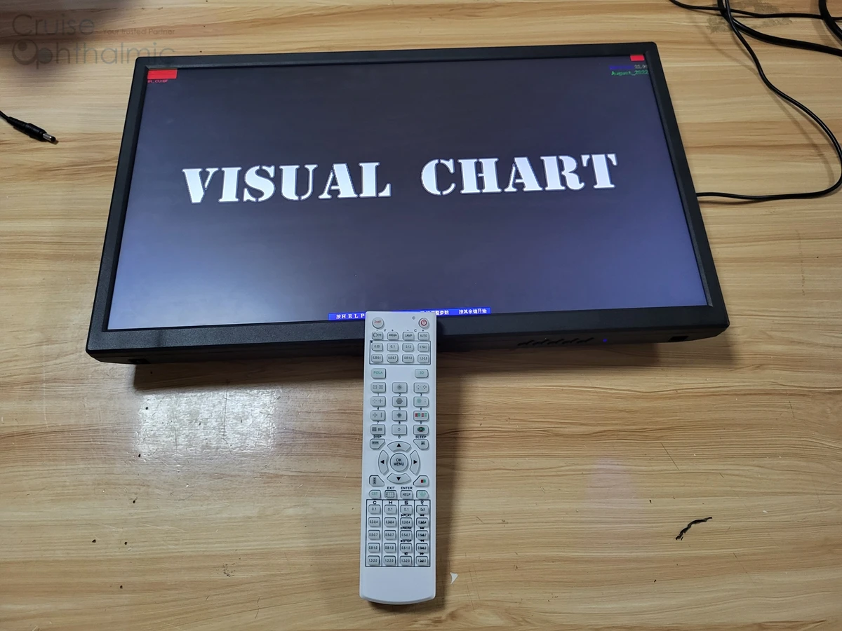 R/C 21.5 inch LCD Vision Acuity Test Ture Color Chart| quick response | LCD Vision Charts SC-800 Desktop or Wall Amount Monitor