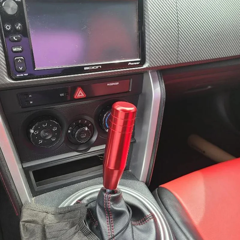 Manopla de Câmbio de Alumínio para Carro de Corrida, 13CM de Comprimento, Personalizável, com Múltiplas Cores Opcionais