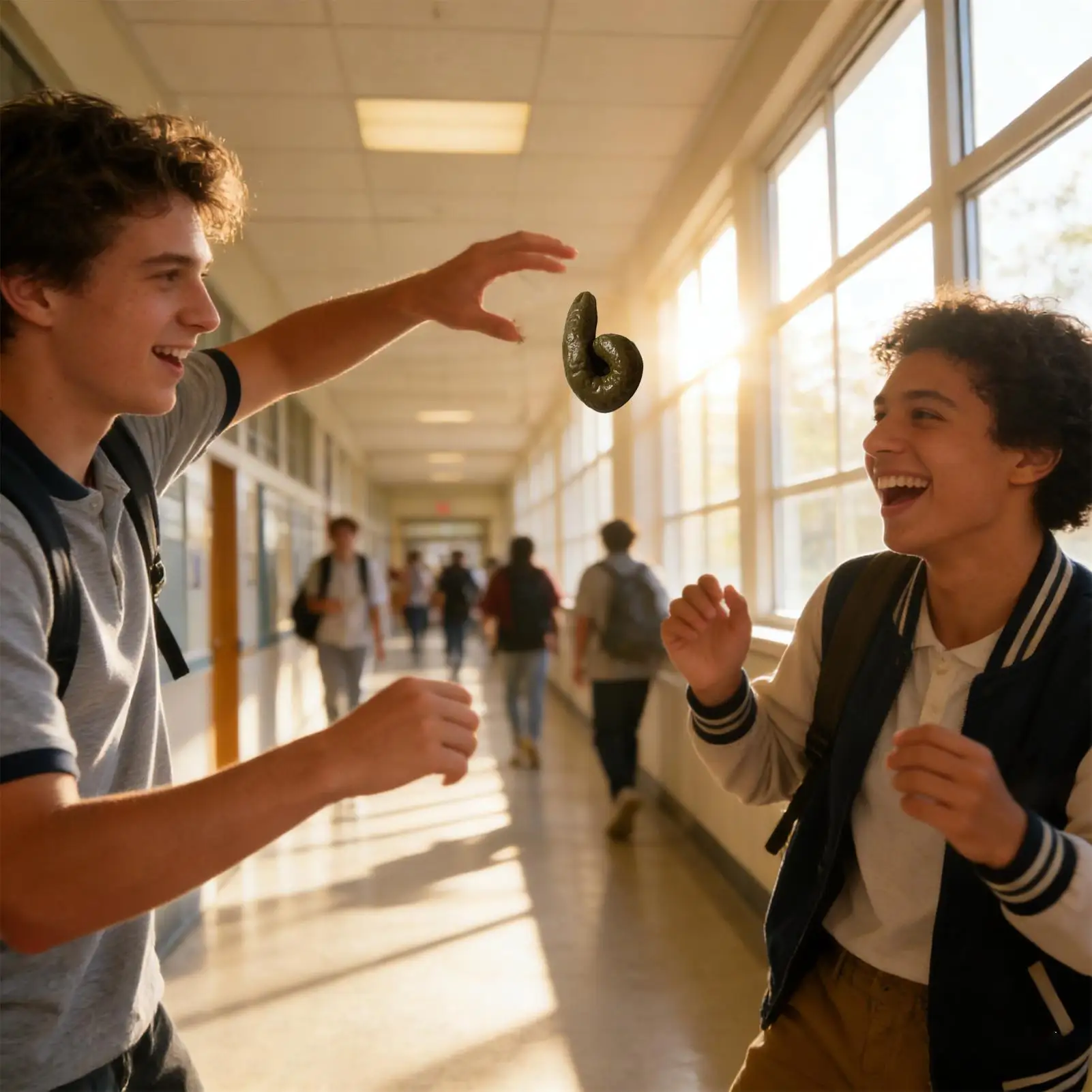 Sensory Fidget Toys 6 Pieces Soft Novelty Gag Gadget Squeeze To Relax Poop-Shaped Toy for Teens Adults Boys Classroom Commuting