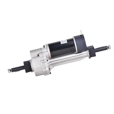 24V DC brush motor drive axle rear axle with magnetic brake mobility scooter motor