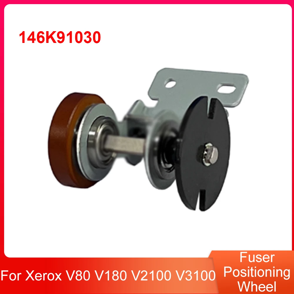 146K91030 Original Fuser Positioning Wheel Roller for Fuji Xerox V80 V180 V2100 V3100 SC170 Red Roller