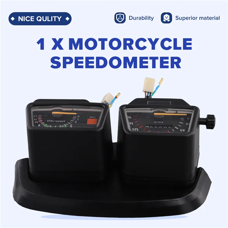 Obrotomierz motocyklowy prędkościomierz klaster dla Yamaha Enduro DT125 DT125R prędkościomierz DT 125 125R — zdjęcie 5
