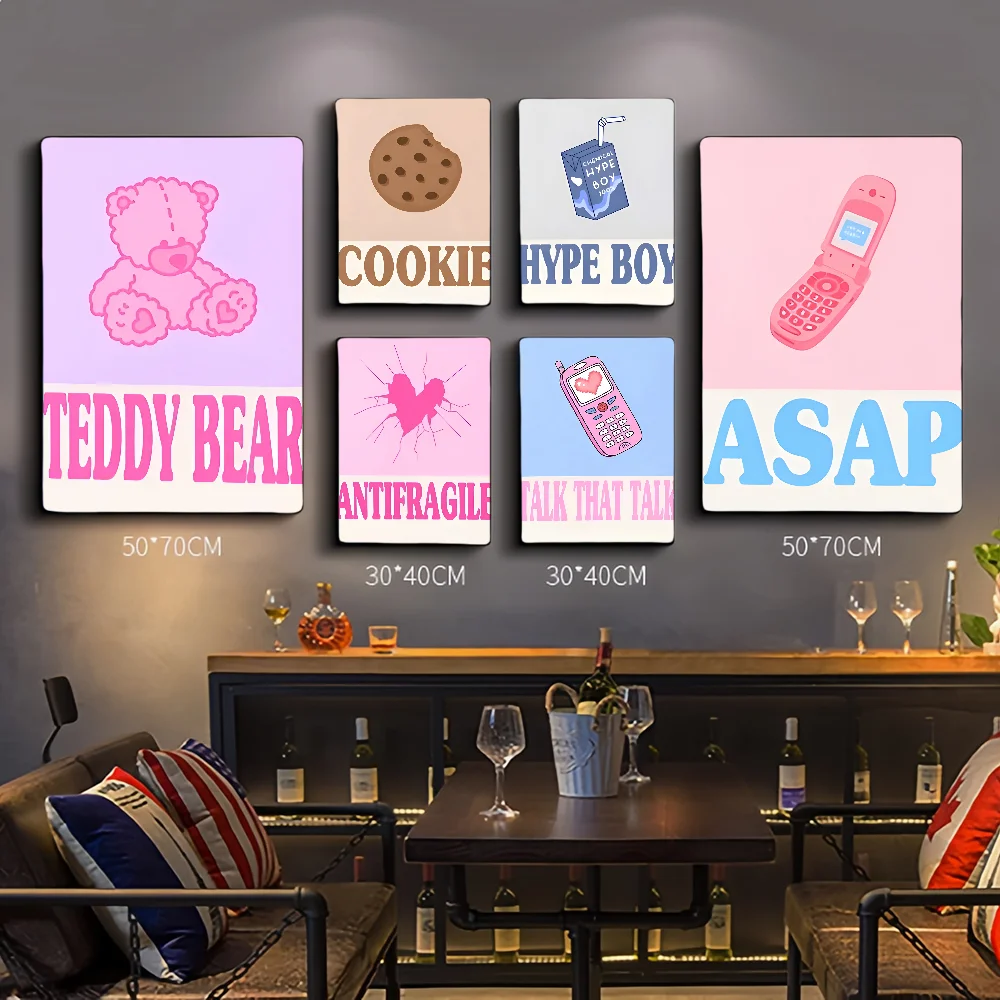 

Korean Girls Group Kpop Music Classic Vintage Posters Vintage Room Home Bar Cafe Decor Nordic Home Decor