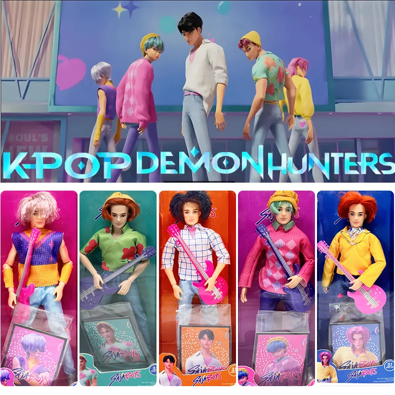ฟิกเกอร์อนิเมะ Kpop Demon Hunter ปี 2026 ตัวละครตัวร้าย Sabe ของเล่นแอคชั่นฟิกเกอร์สำหรับเด็กผู้หญิง ของขวัญวันเกิด ตุ๊กตาสะสมการ์ตูน ฟิกเกอร์แอคชั่น