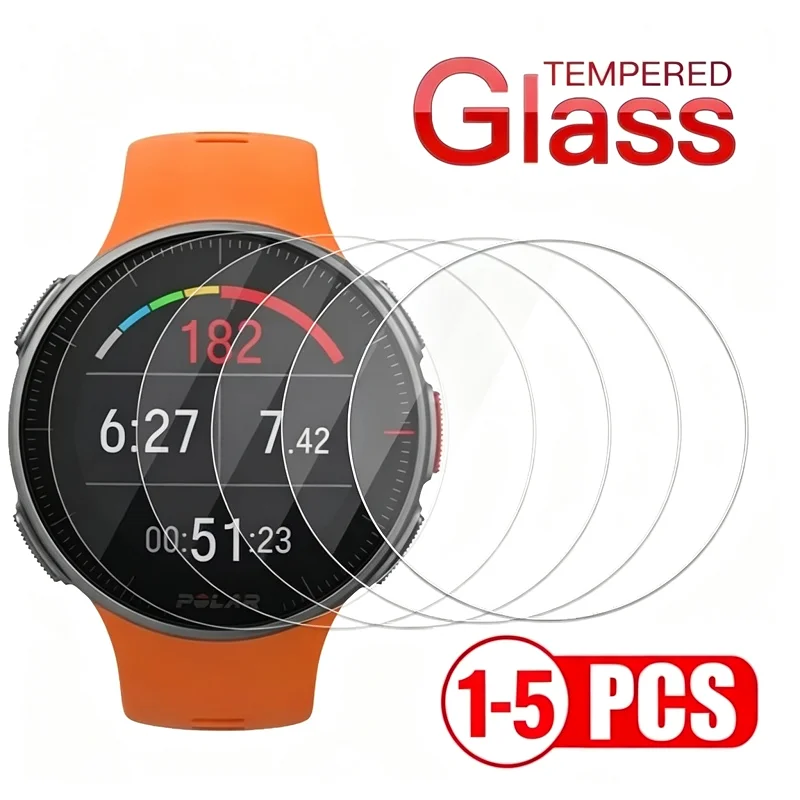 Vidrio templado Compatible con Polar Vantage M M2 V V2 V3 Unite Grit X Ignite 2, Protector de pantalla, película protectora de vidrio para reloj